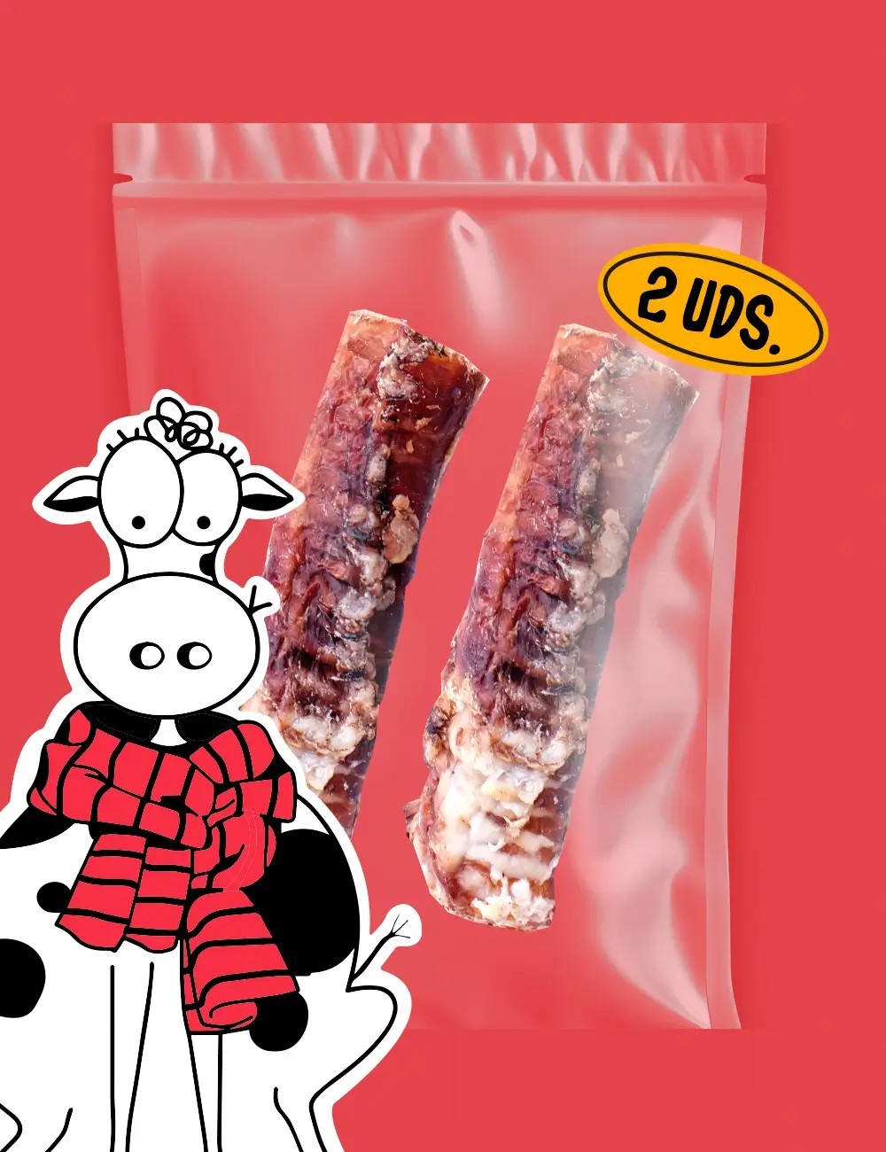 Snack Tráquea de Bovino