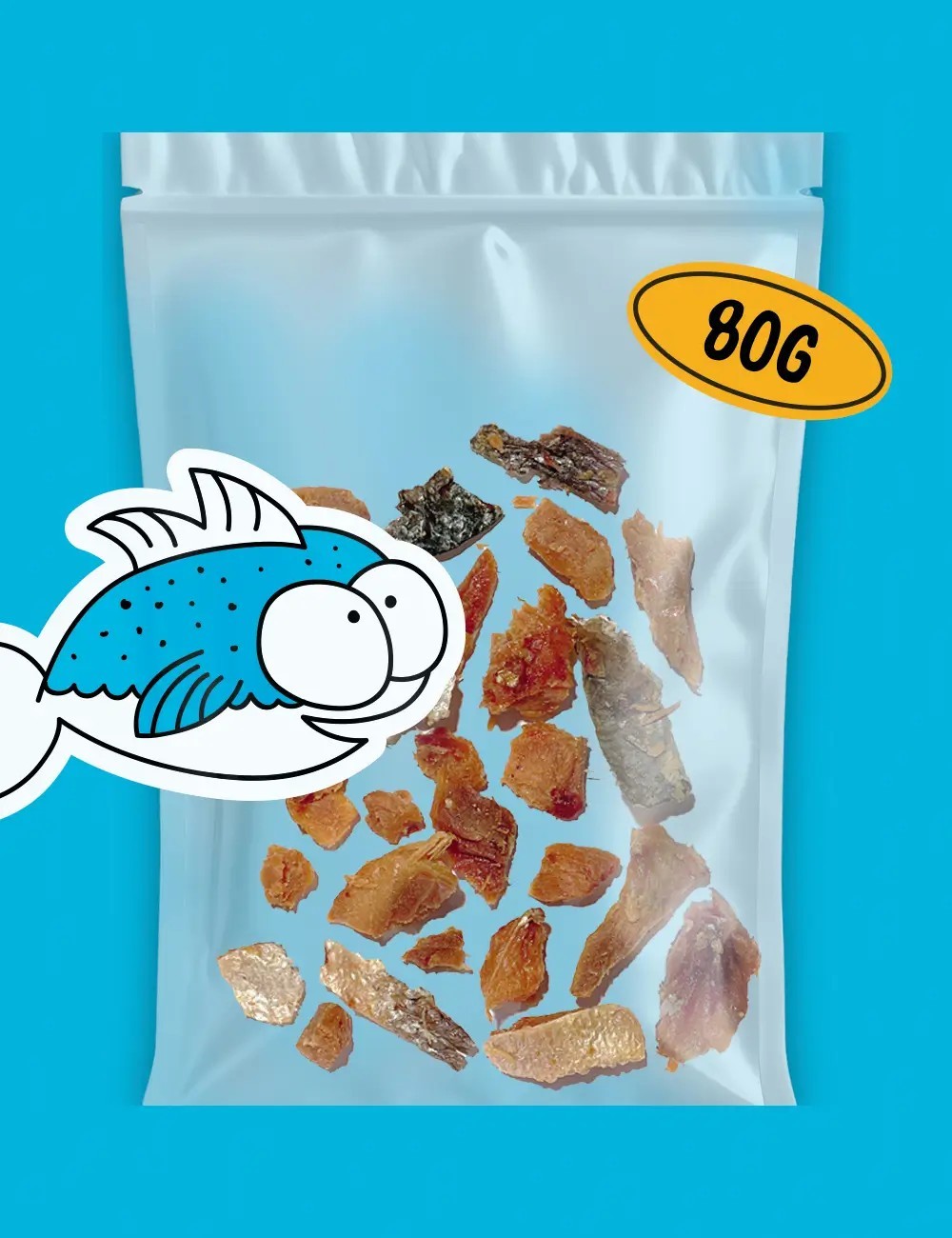 Snack Trocitos de Salmón