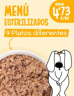 Menú Esterilizados COCINADO 5kg