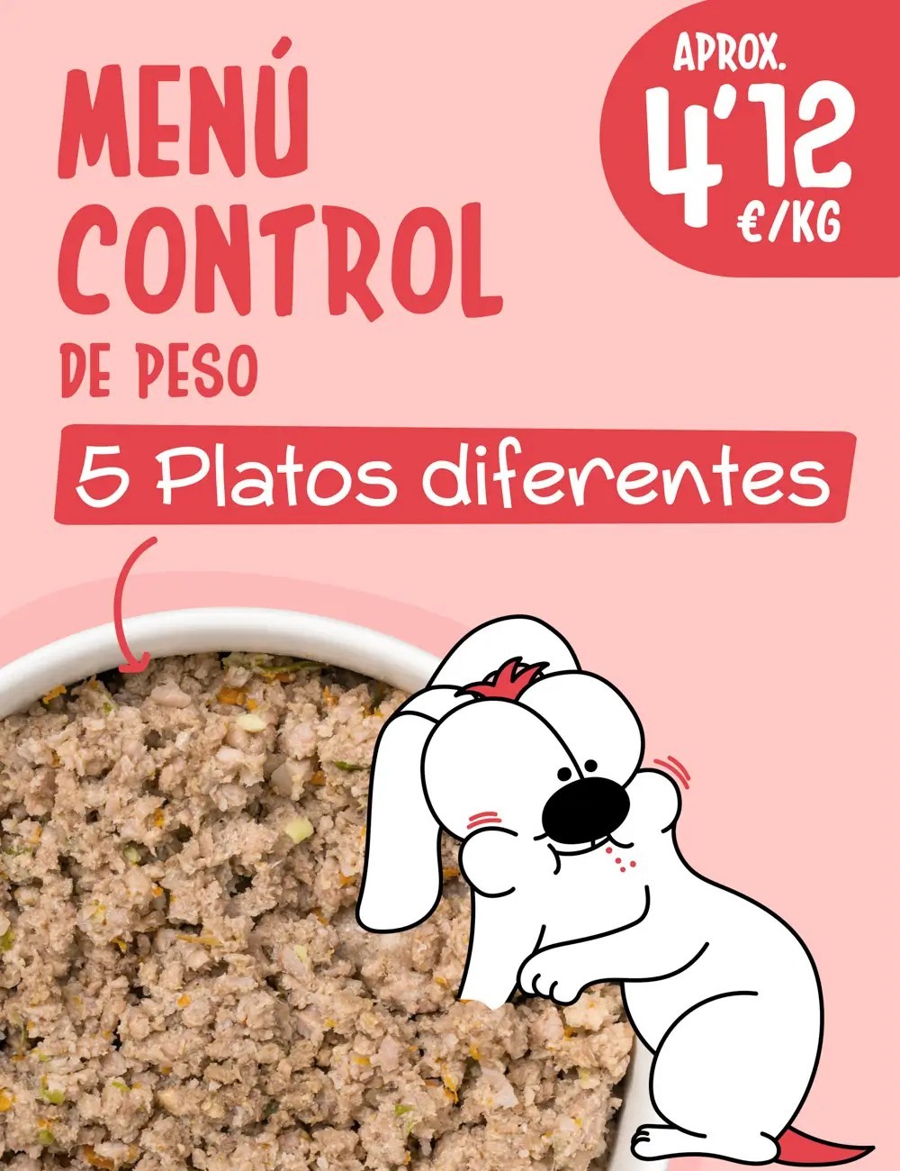 Menú Control de Peso COCINADO 15kg