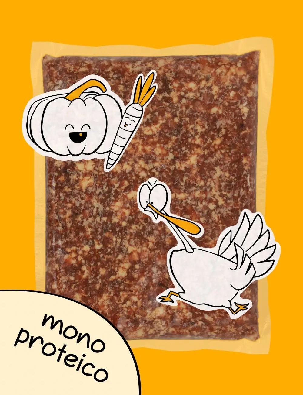 Pavo CRUDO