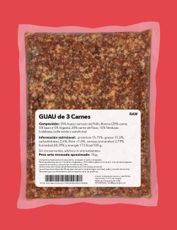 Tres Carnes CRUDO