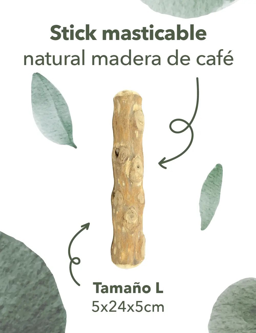 GLORIA STICK MASTICABLE NATURAL MADERA DE CAFE L