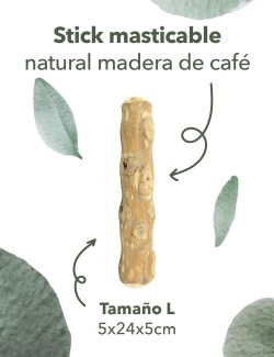 GLORIA STICK MASTICABLE NATURAL MADERA DE CAFE L