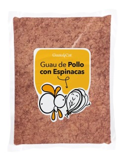 Pollo con Espinacas CRUDO