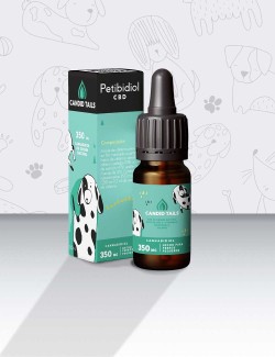 CANDIDTAILS ACEITE DE CAÑAMO CON CBD PARA PERROS PEQUEÑOS 350MG