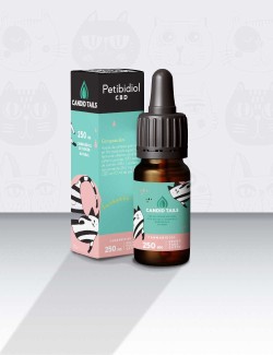 CANDIDTAILS ACEITE DE SALMON Y CAÑAMO CON CBD PARA GATOS 250MG