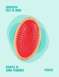 ARTERO LAIKA-MANOPLA GOMA ROJA