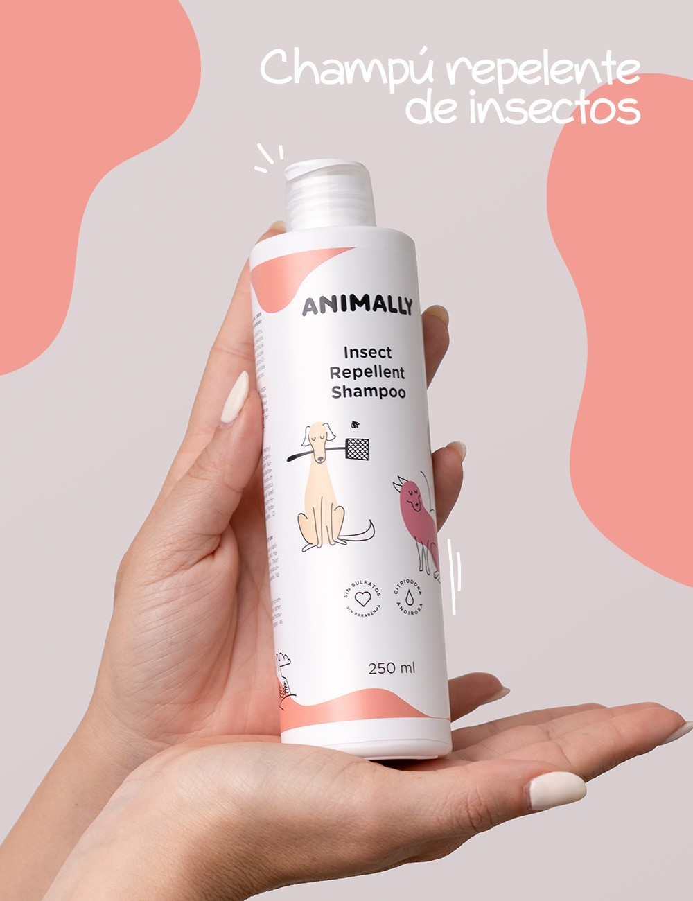 ANIMALLY INSECT REPELLENT SHAMPOO 250ML