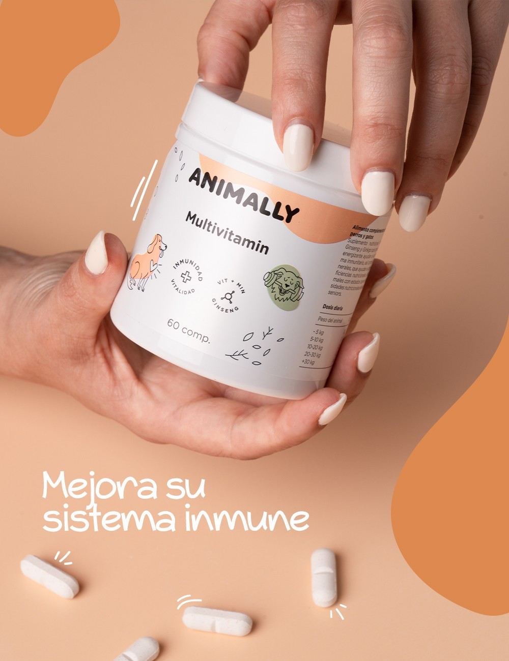 ANIMALLY MULTIVITAMIN 60UDS