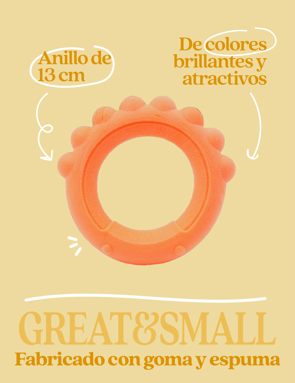 FRUBBA JUGUETE ANILLO OCTO 13CM